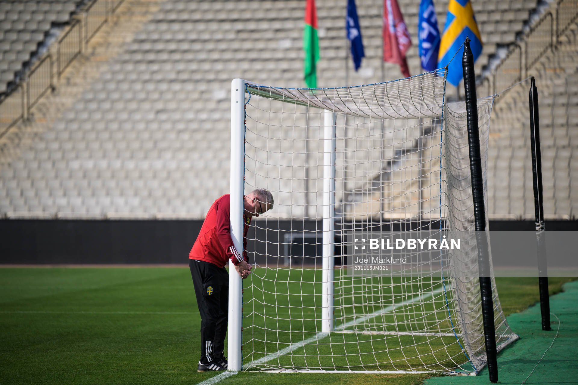 Head coach Janne Andersson of the Swedish national football