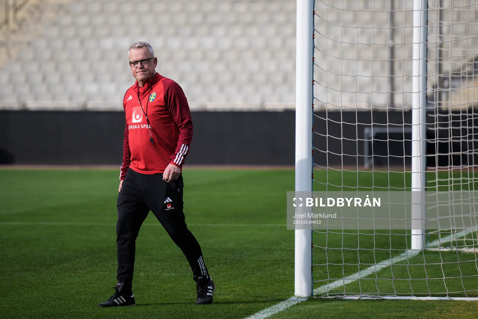 Head coach Janne Andersson of the Swedish national football