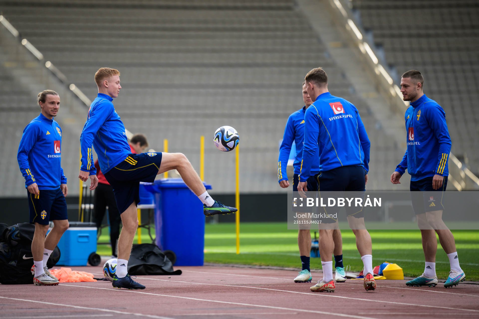 Niklas Hult, Hugo Larsson, Viktor Claesson, Emil Krafth and