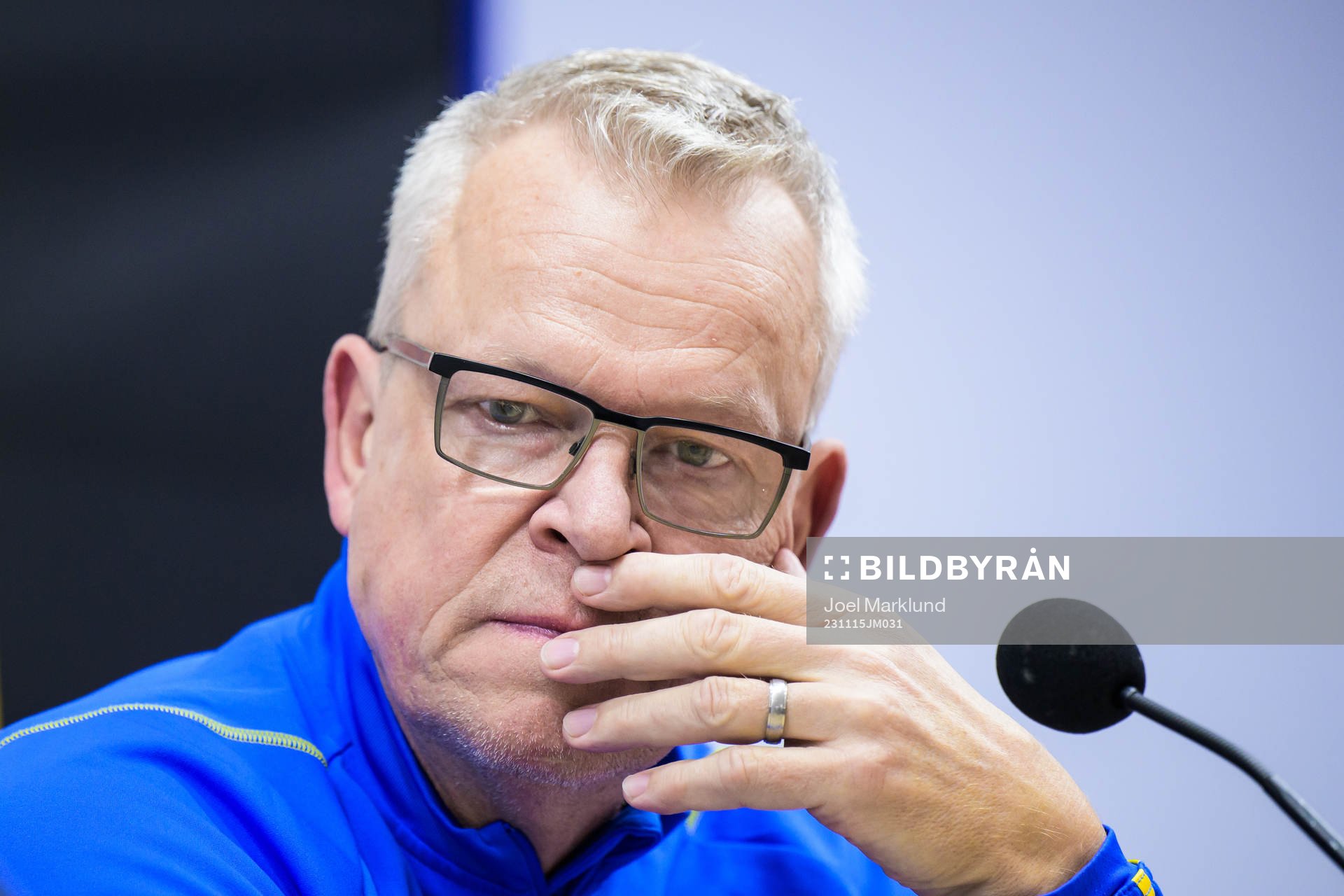 Head coach Janne Andersson of the Swedish national football