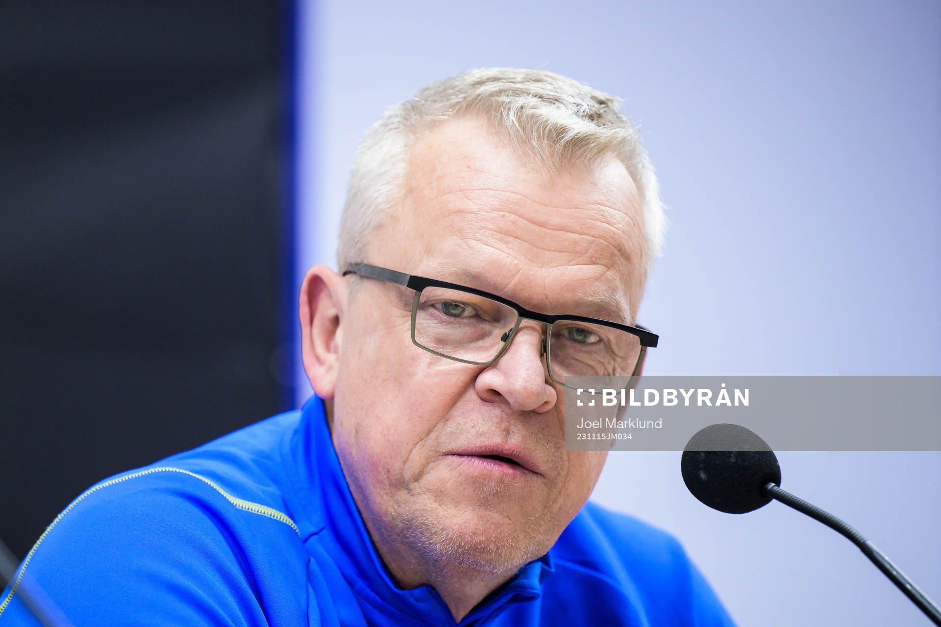 Head coach Janne Andersson of the Swedish national football