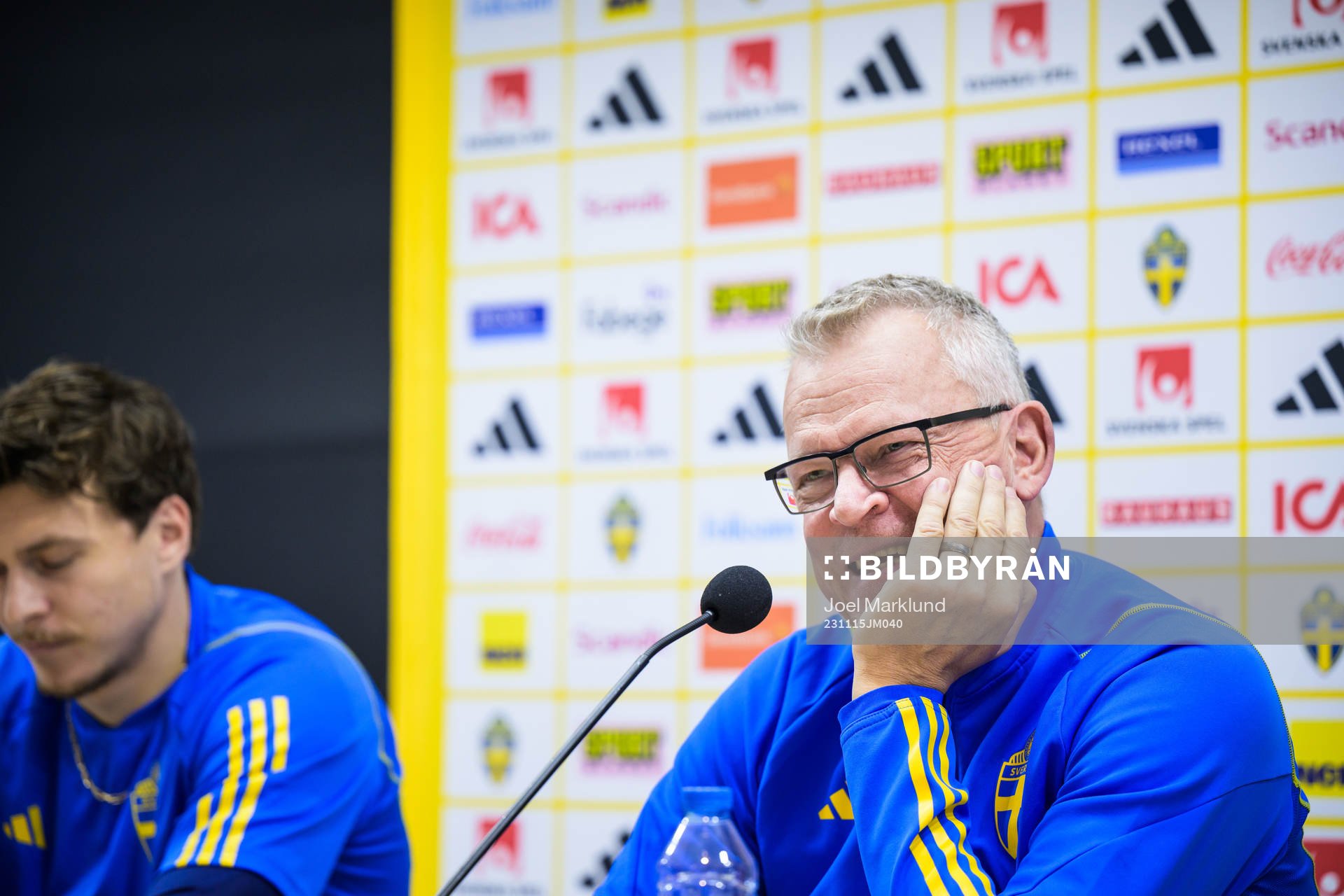 Head coach Janne Andersson of the Swedish national football