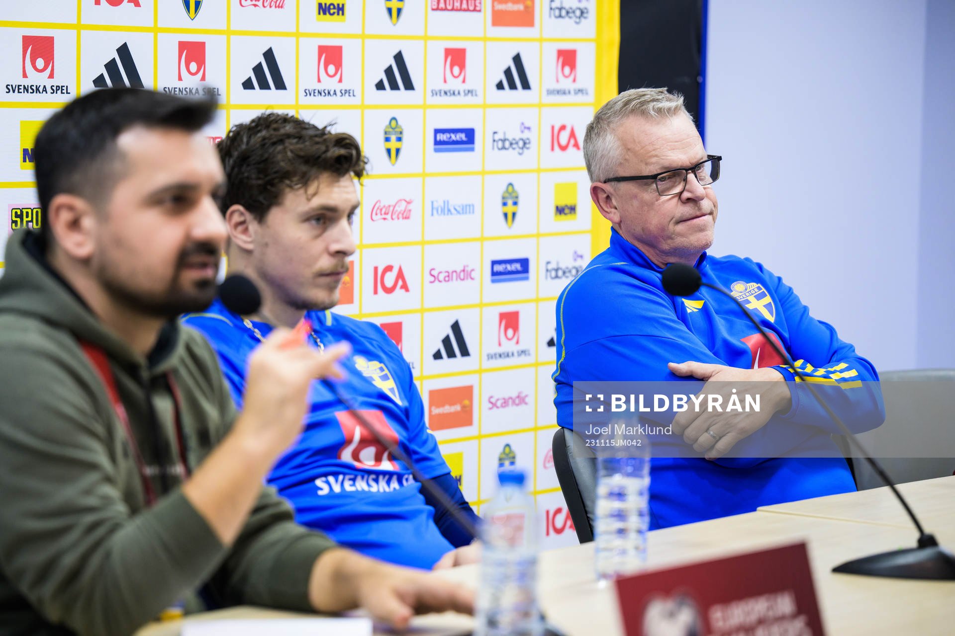 Head coach Janne Andersson of the Swedish national football
