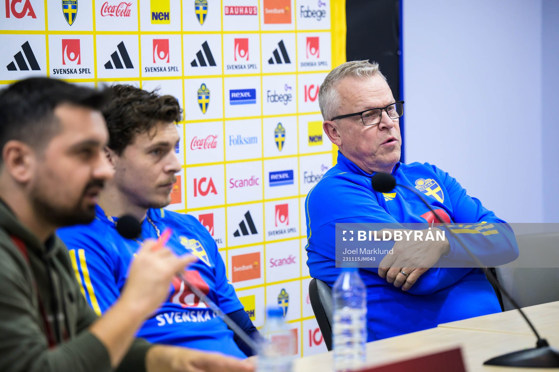Head coach Janne Andersson of the Swedish national football