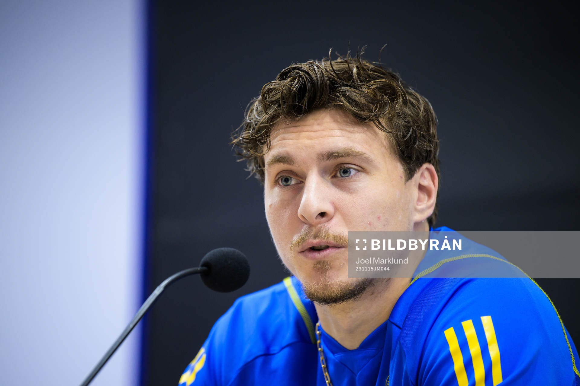 Victor Nilsson Lindelöf of the Swedish national football