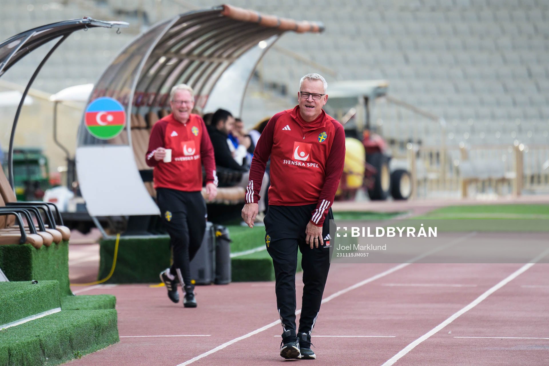 Head coach Janne Andersson of the Swedish national football
