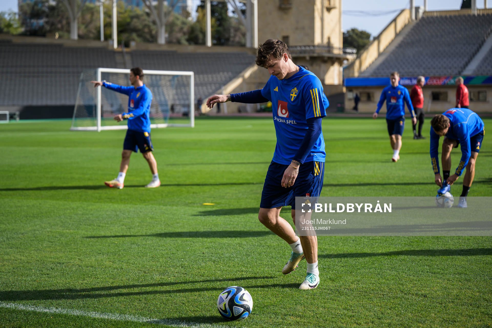 Victor Nilsson Lindelöf of the Swedish national football