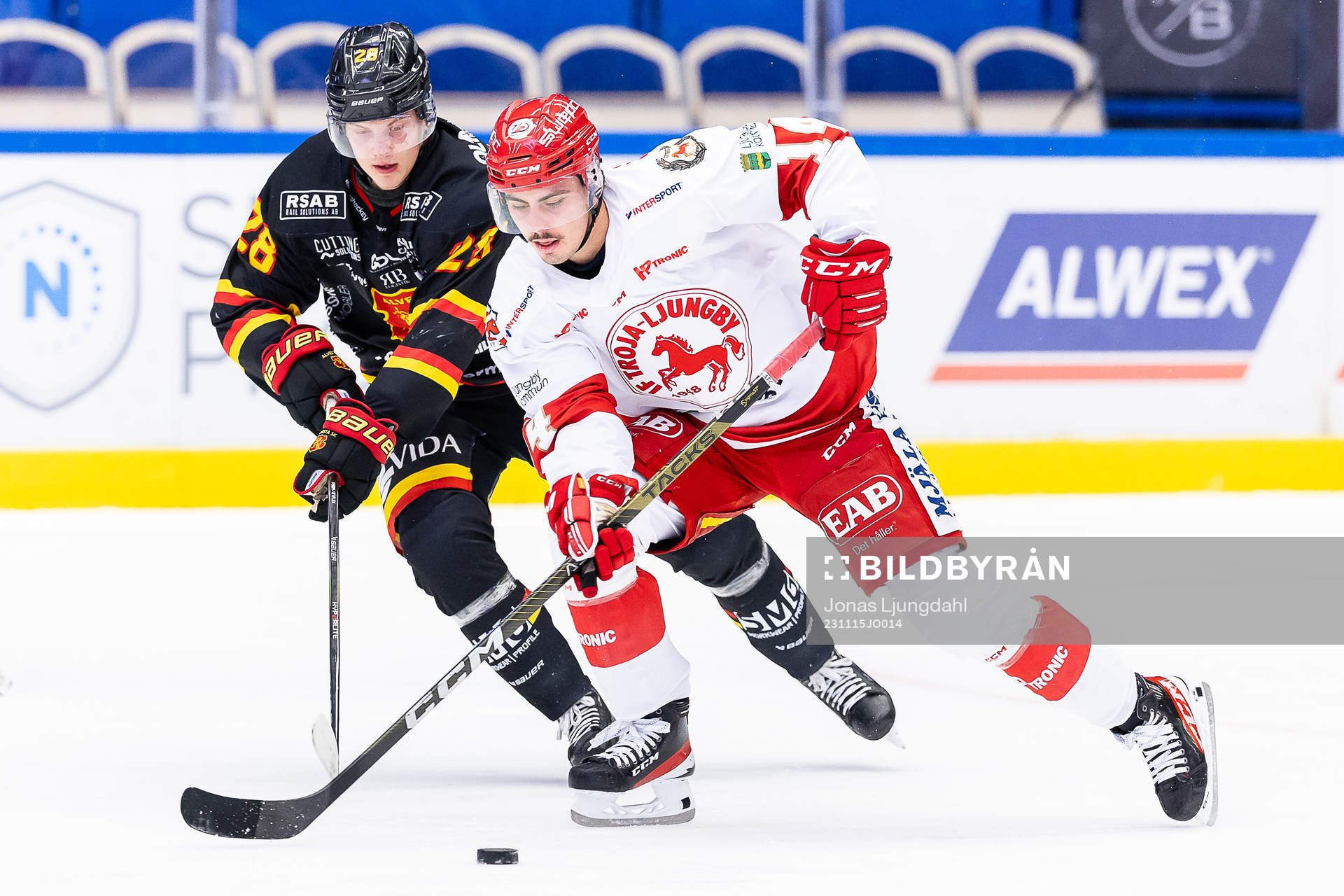 Alvestas Adam Andersson och Troja/Ljungbys Kalle