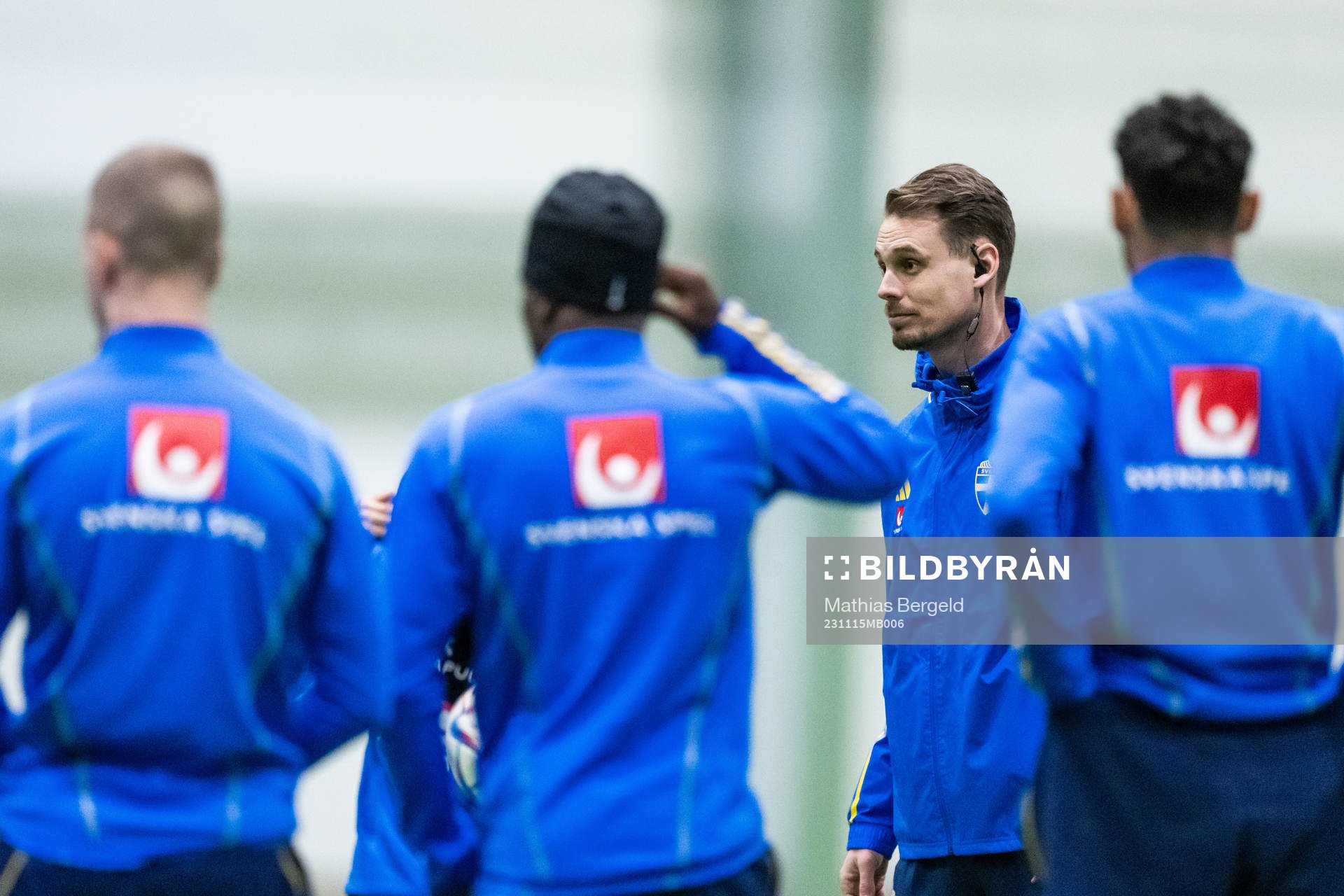 Förbundskapten Daniel Bäckström