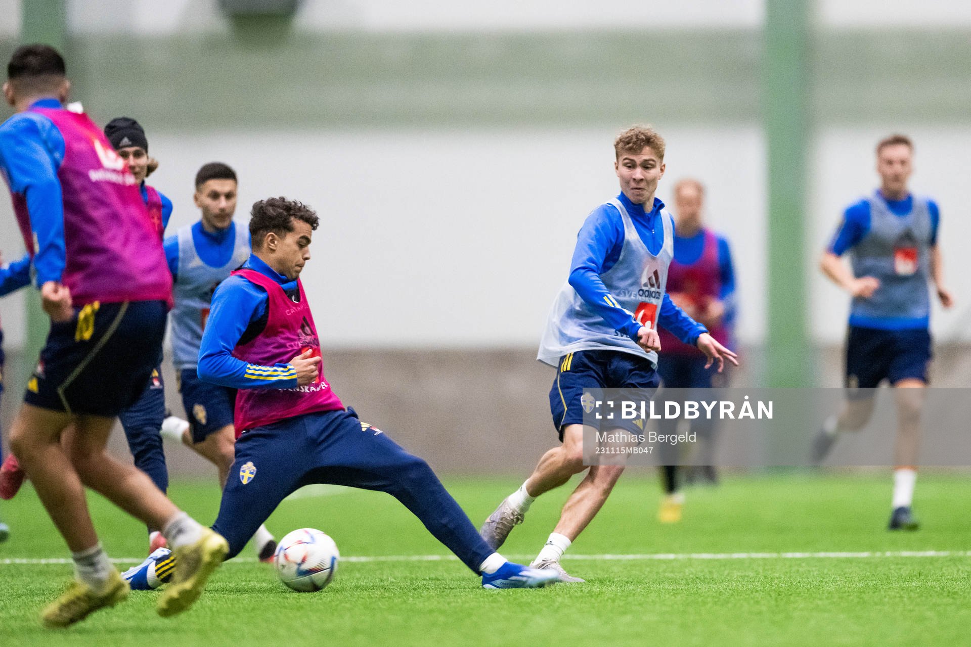 Yasin Ayari och Hugo Bolin