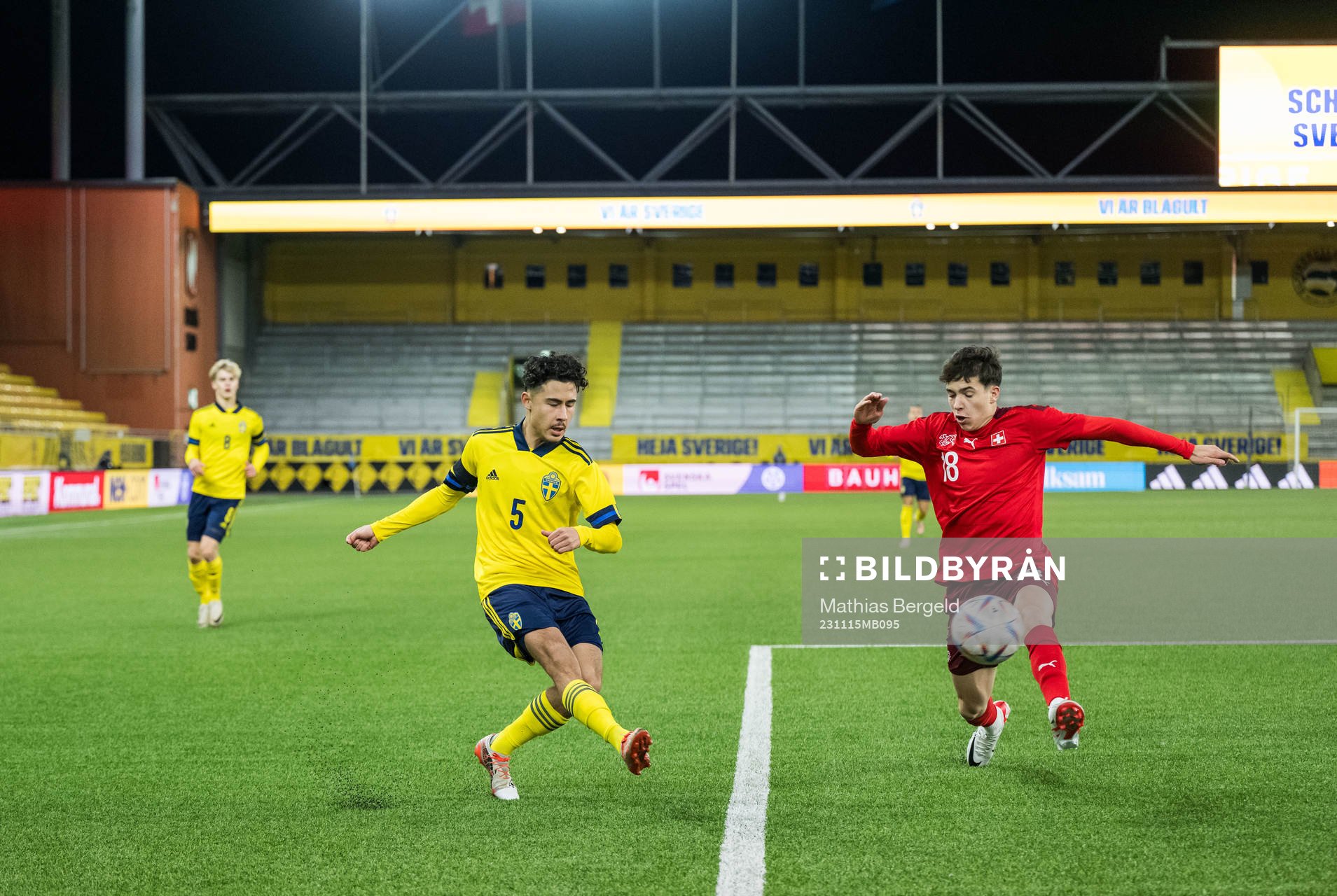Sveriges Adrian Skogmar och Schweiz Sebastian Walker