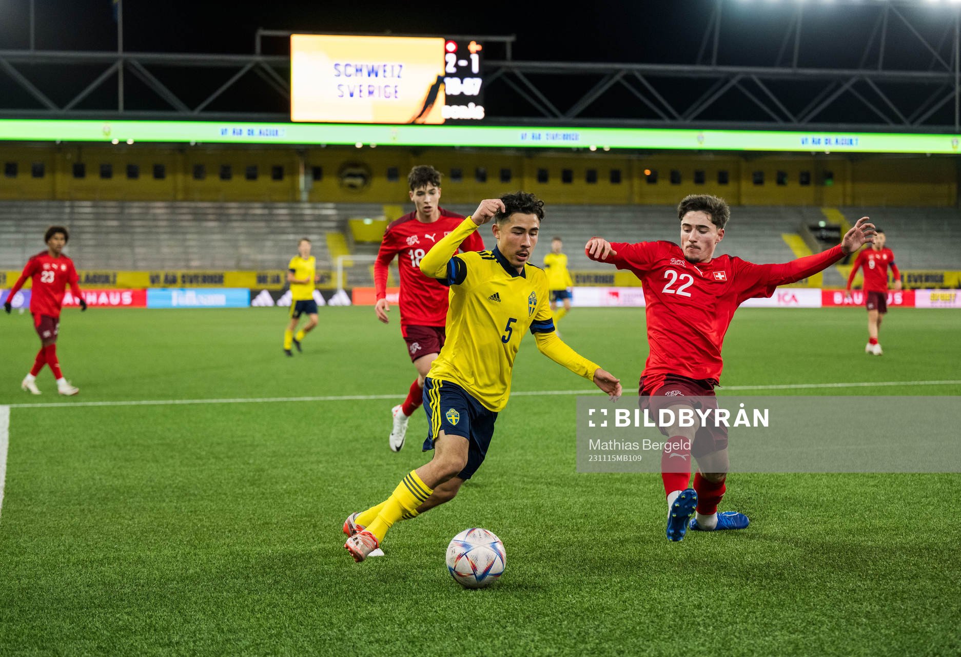 Sveriges Adrian Skogmar och Schweiz Samuel Marques
