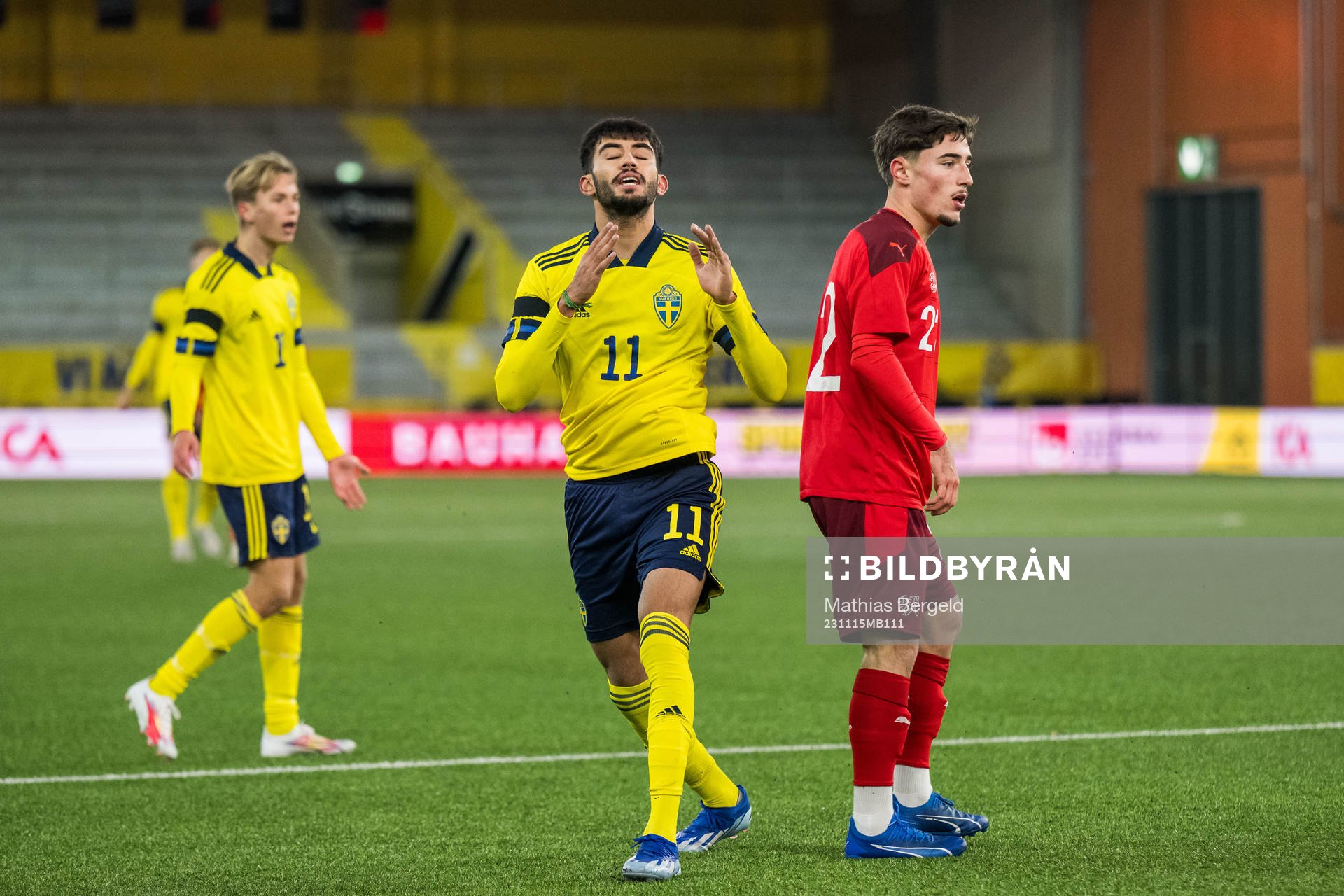 Sveriges Montader Madjed och Schweiz Samuel Marques
