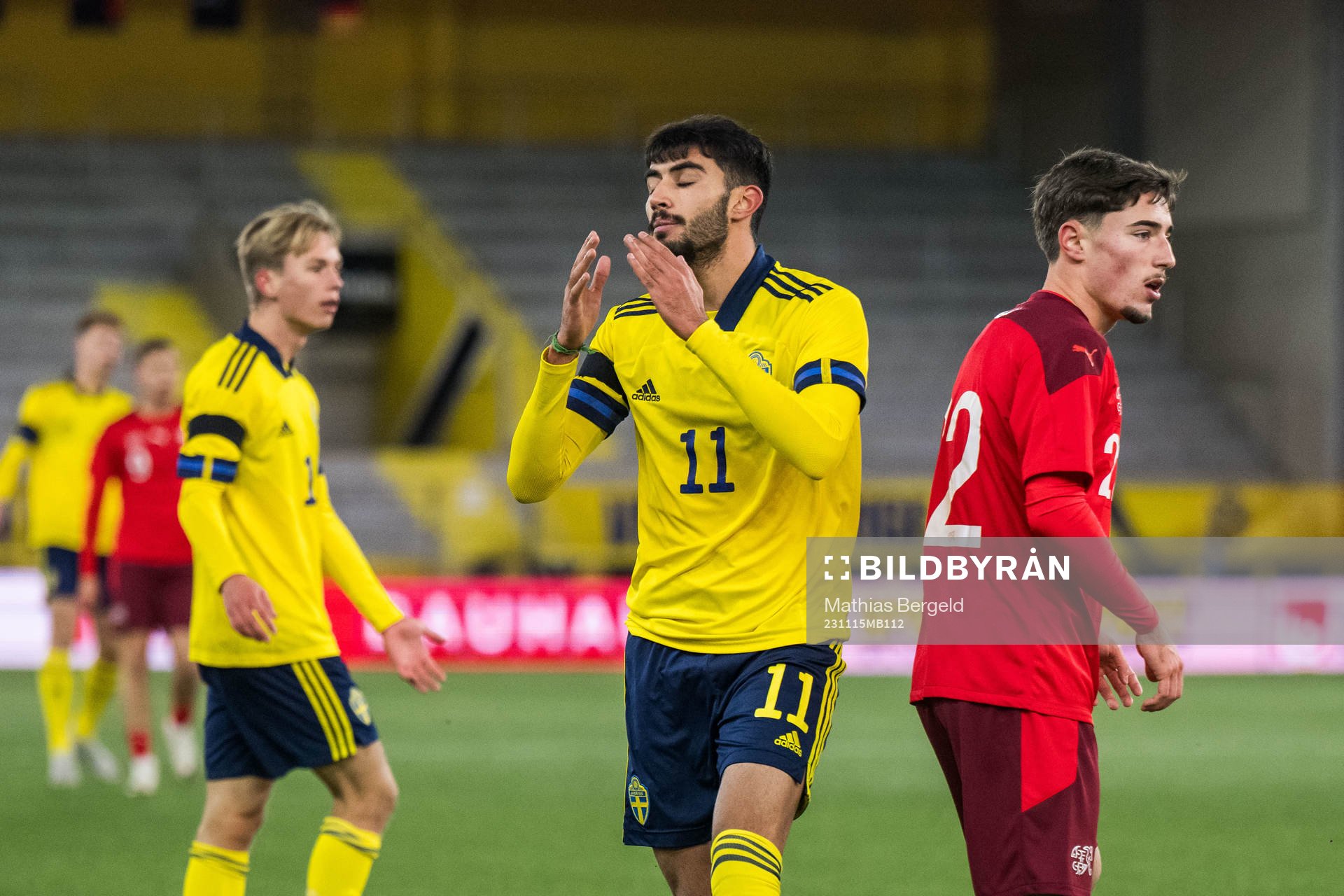 Sveriges Montader Madjed och Schweiz Samuel Marques