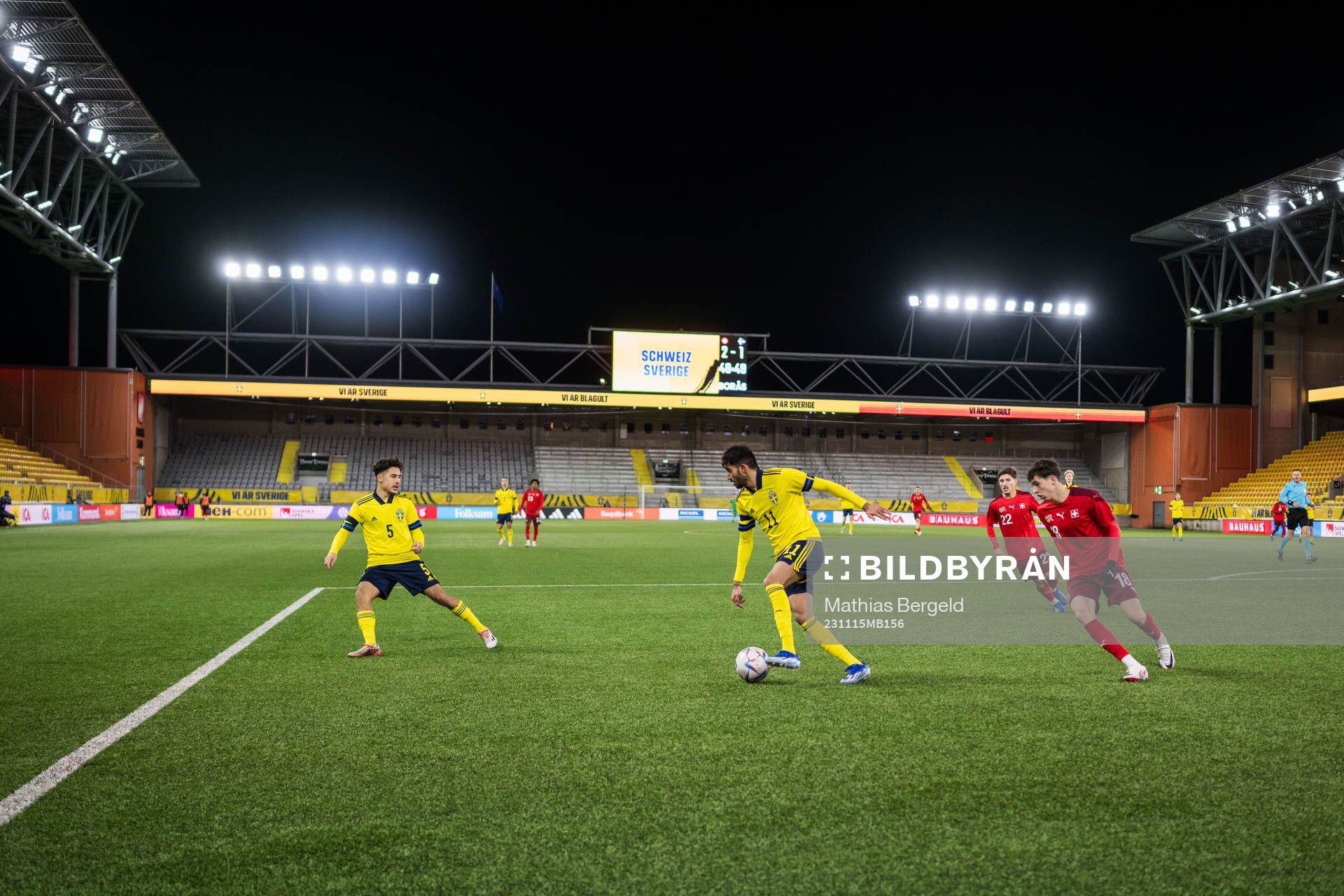 Sveriges Adrian Skogmar och Montader Madjed