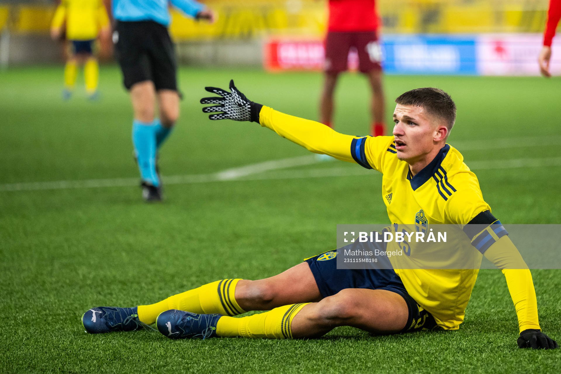 Sveriges Leonardo De Oliveira reagerar