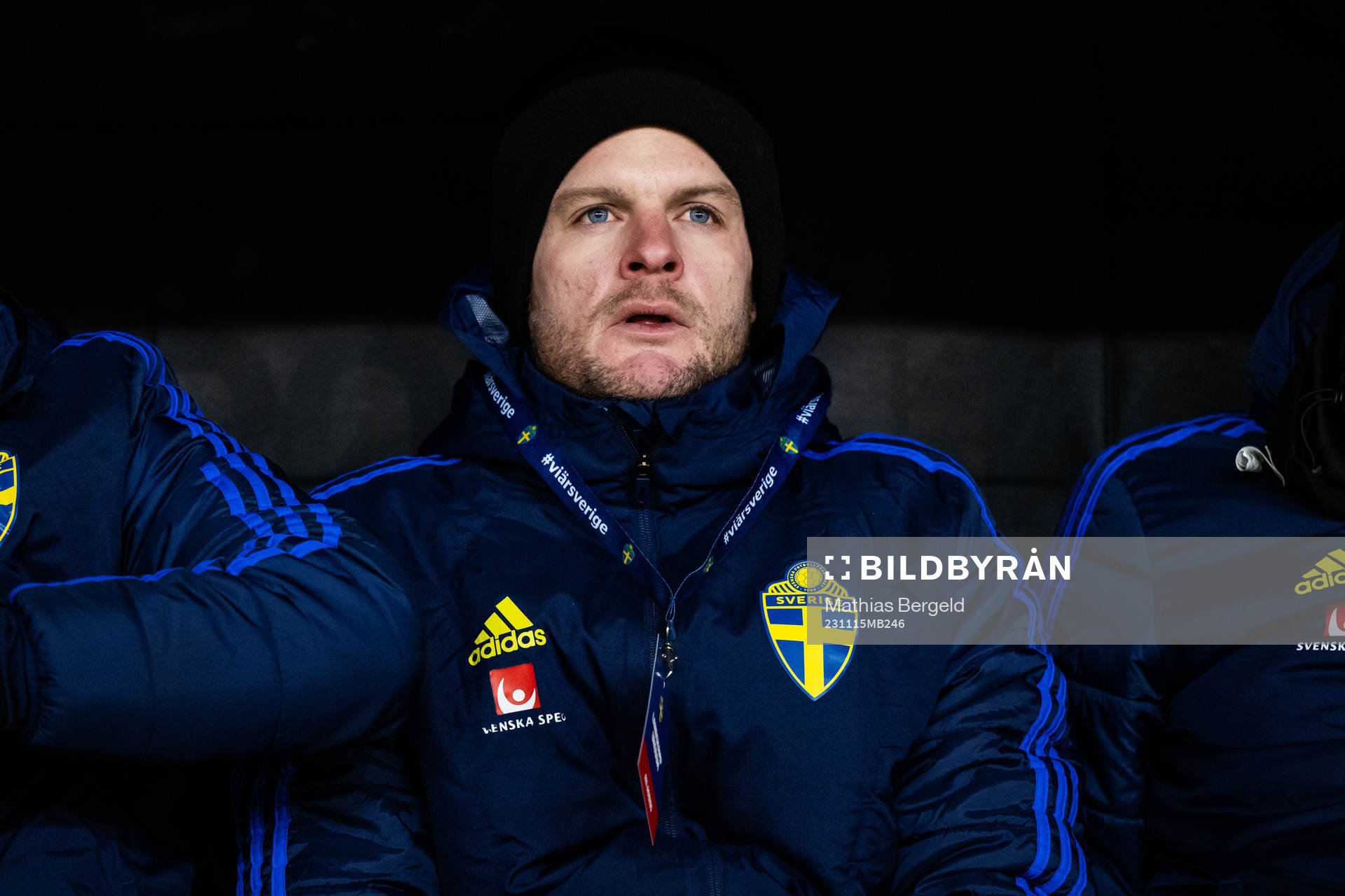 Sveriges assisterande tränare Jesper Sandberg