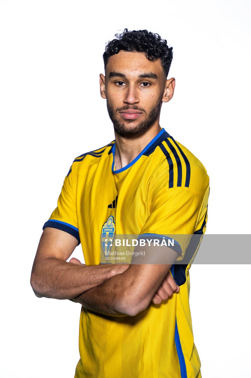 Joakim Persson of the Swedish under-21 national football