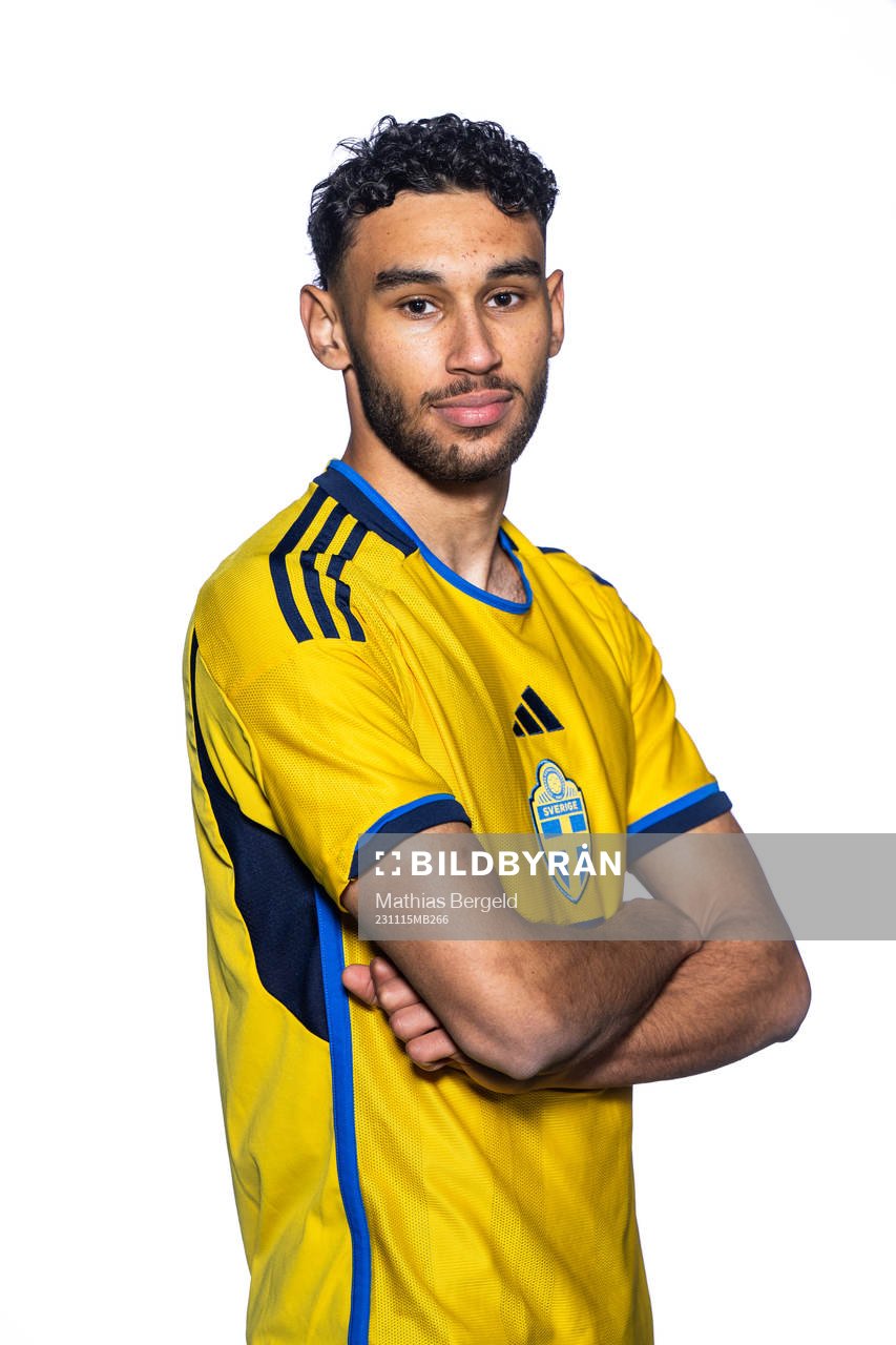Joakim Persson of the Swedish under-21 national football