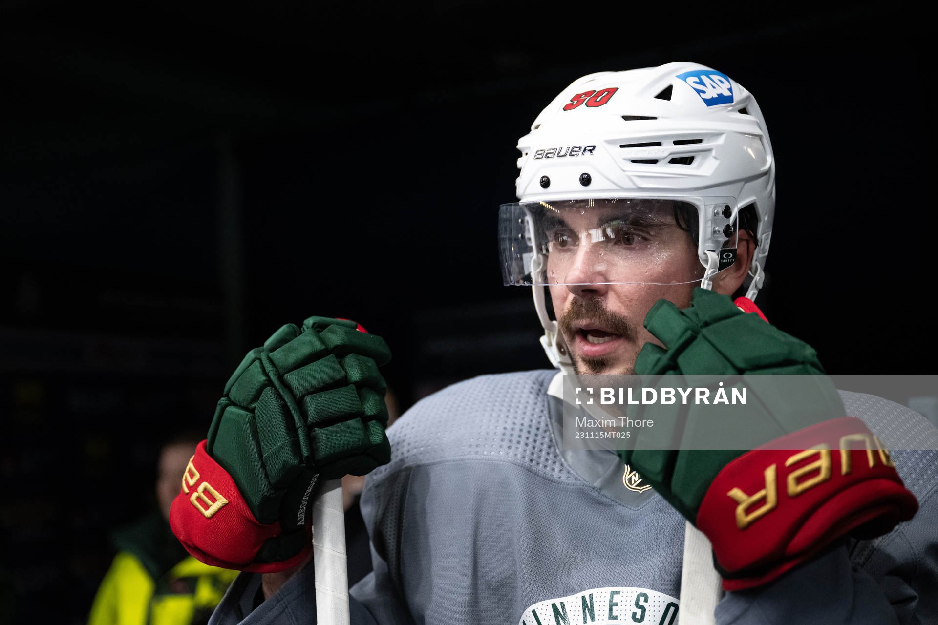Marcus Johansson of Minnesota Wild