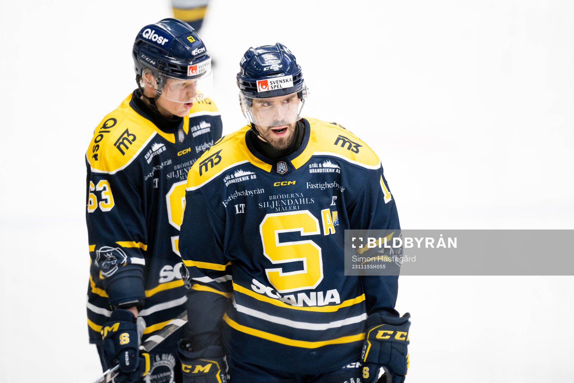 Södertäljes Julius Bergman och Linus Videll