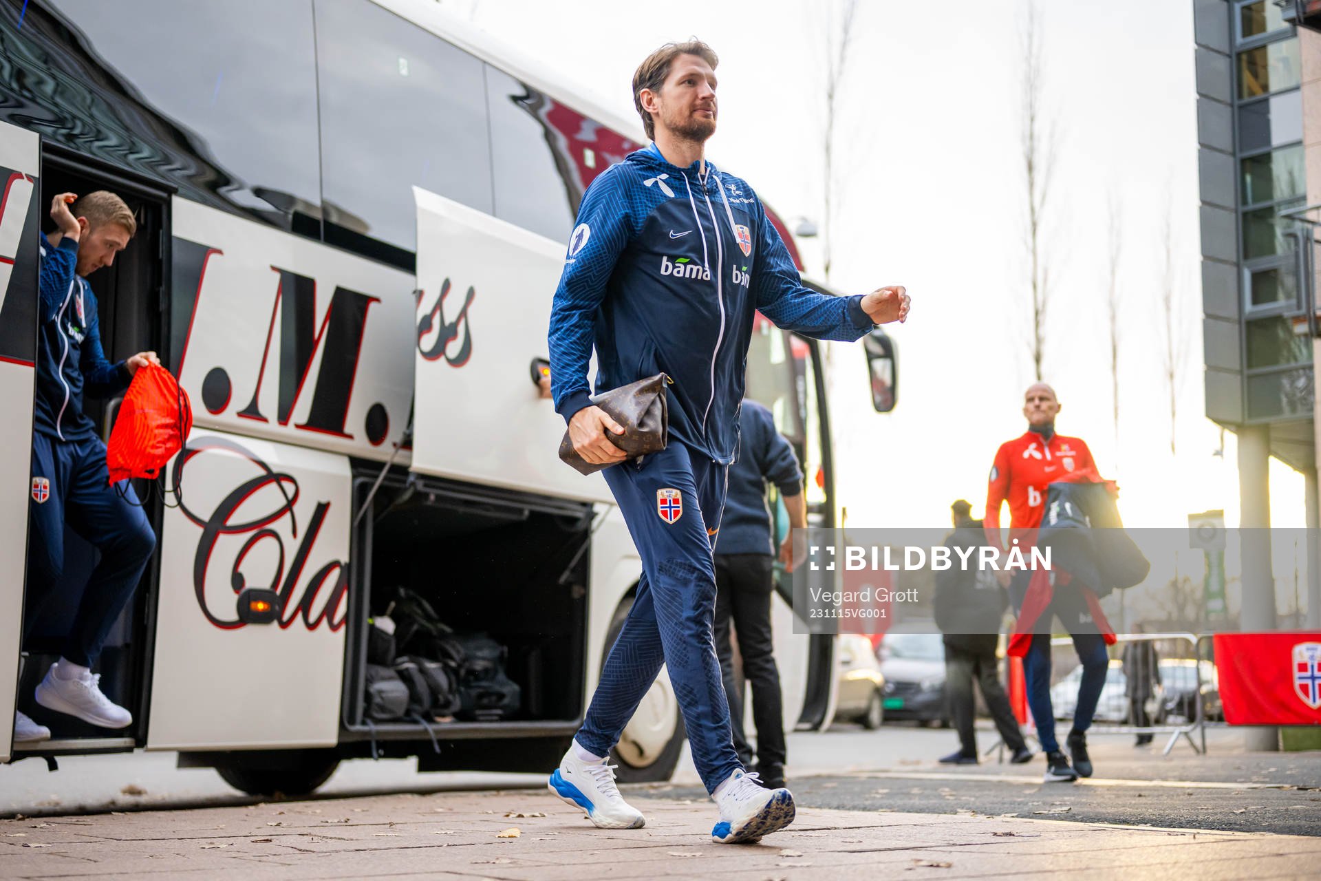 Stefan Strandberg of the Norwegian national football team