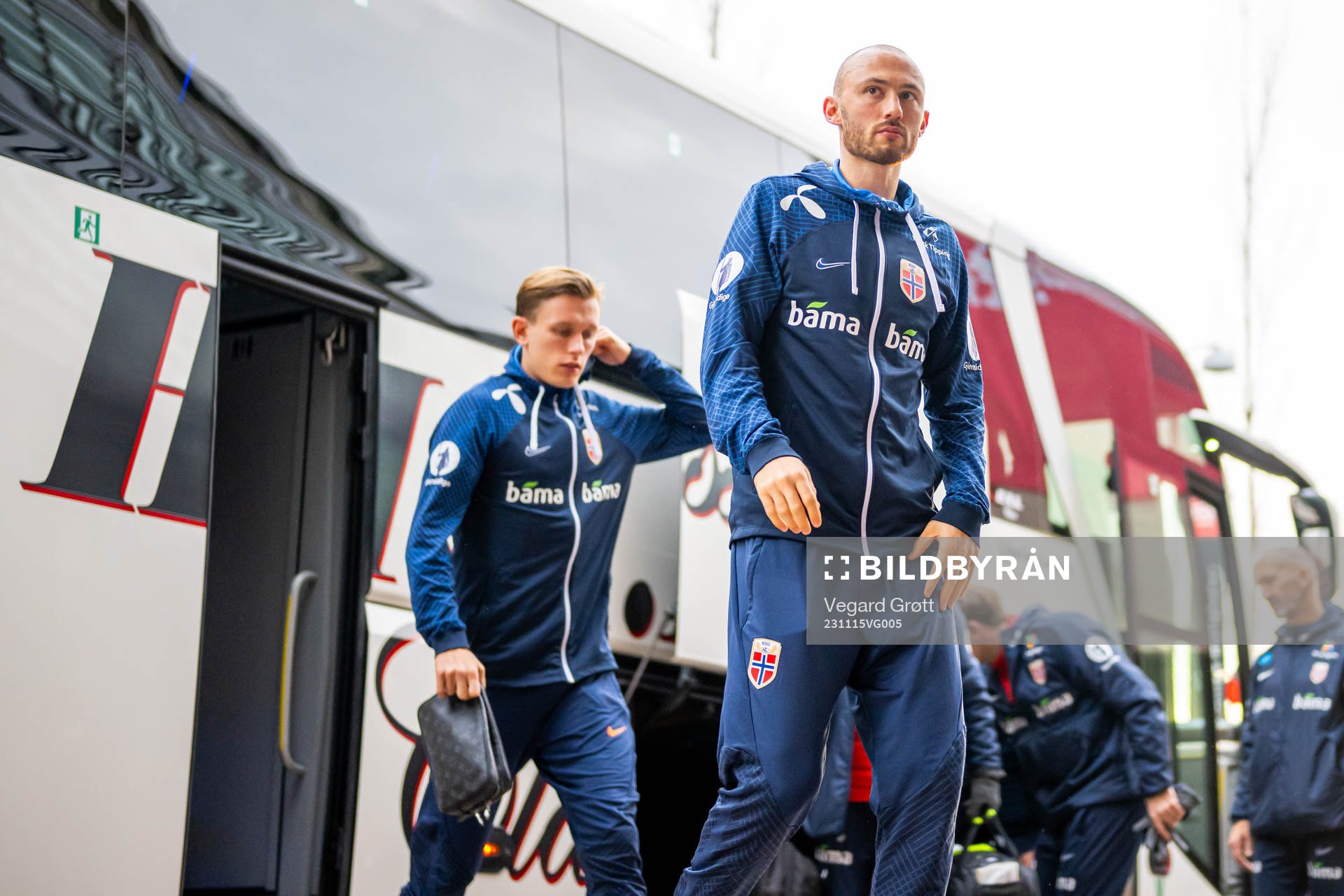 Fredrik Aursnes of the Norwegian national football team