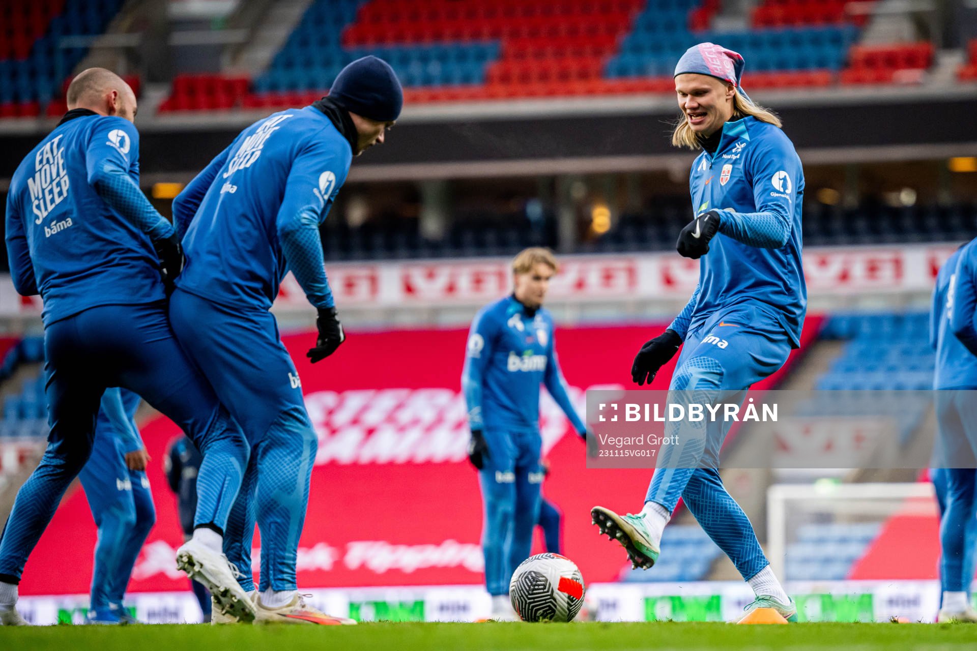 Erling Braut Haaland of the Norwegian national football team