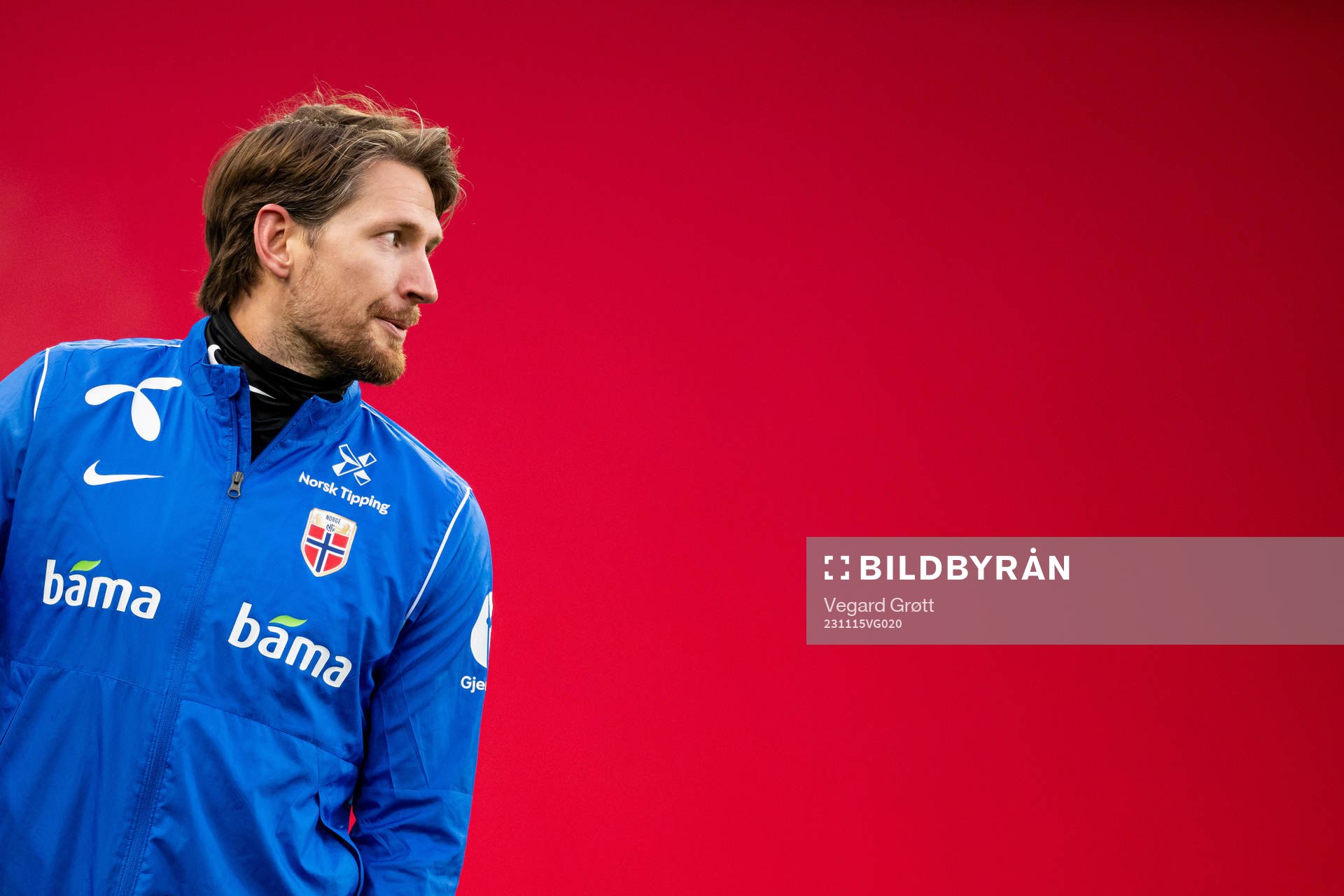Stefan Strandberg of the Norwegian national football team
