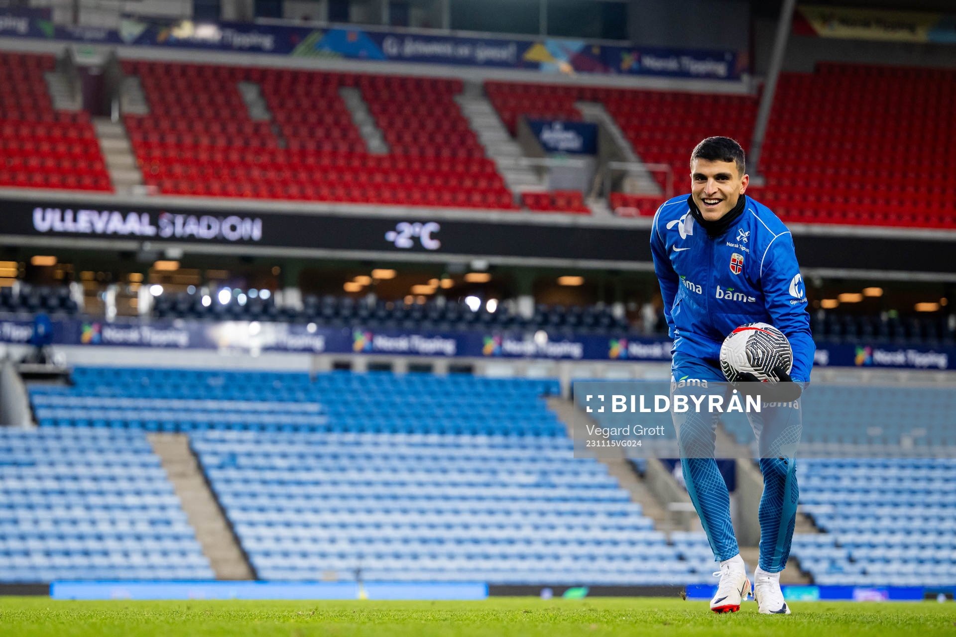Mohamed Elyounoussi of the Norwegian national football team