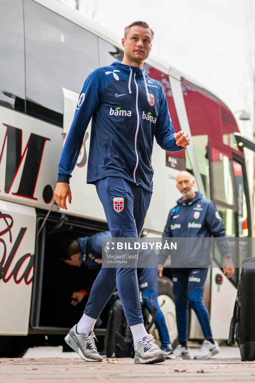 Stian Gregersen of the Norwegian national football team
