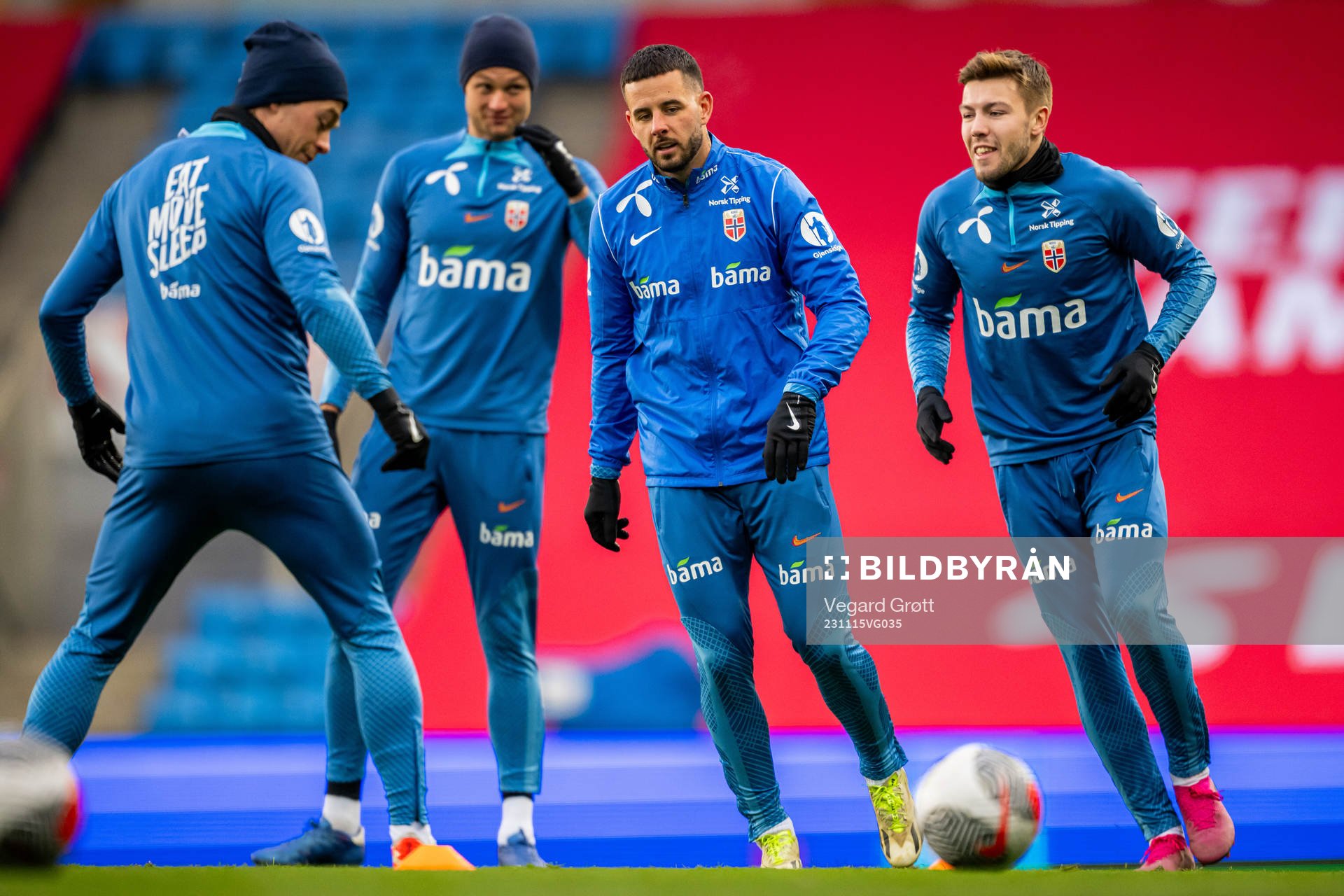 Aron Dønnum and Fredrik André Bjørkan of the Norwegian