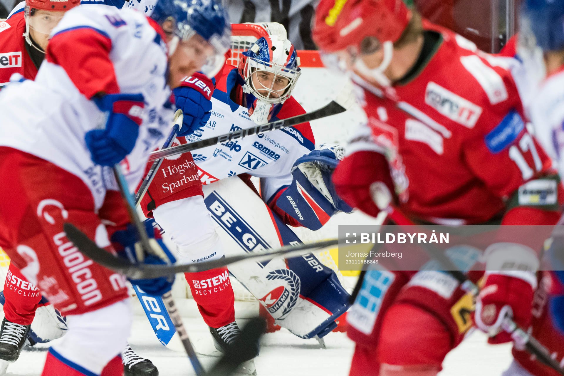 Oskarshamns målvakt Marek Langhamer