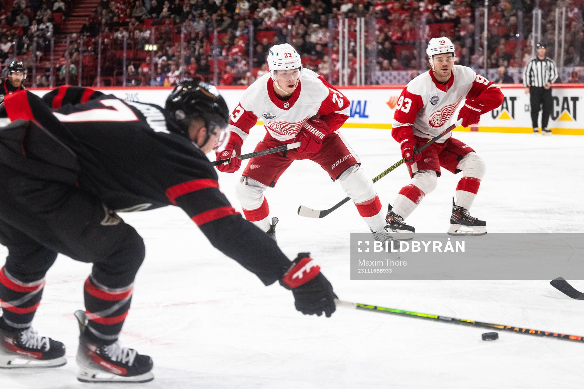 Lucas Raymond of Detroit Red Wings
