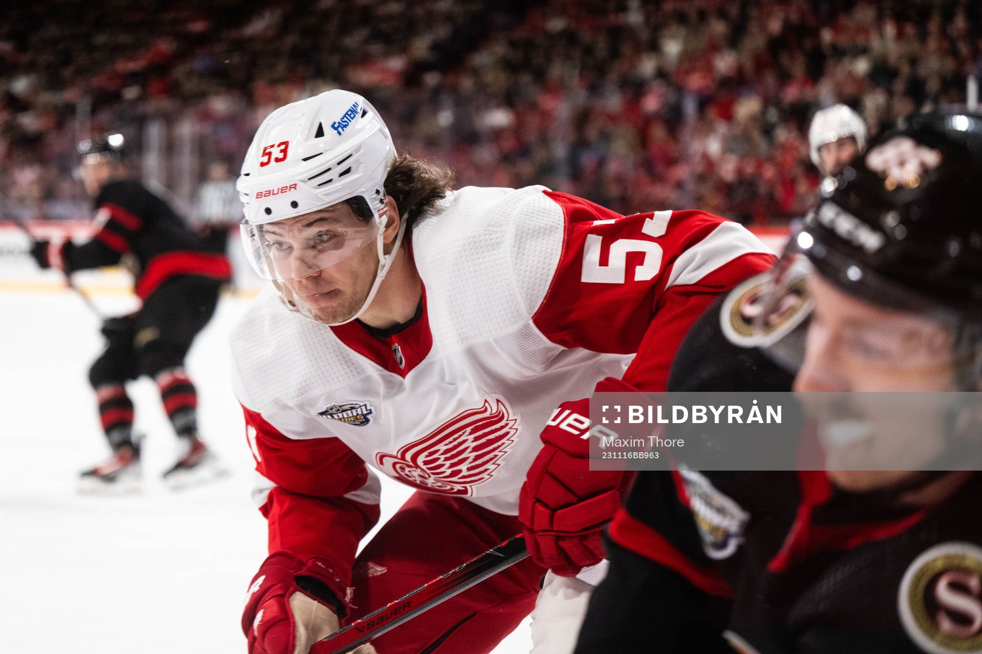Moritz Seider of Detroit Red Wings