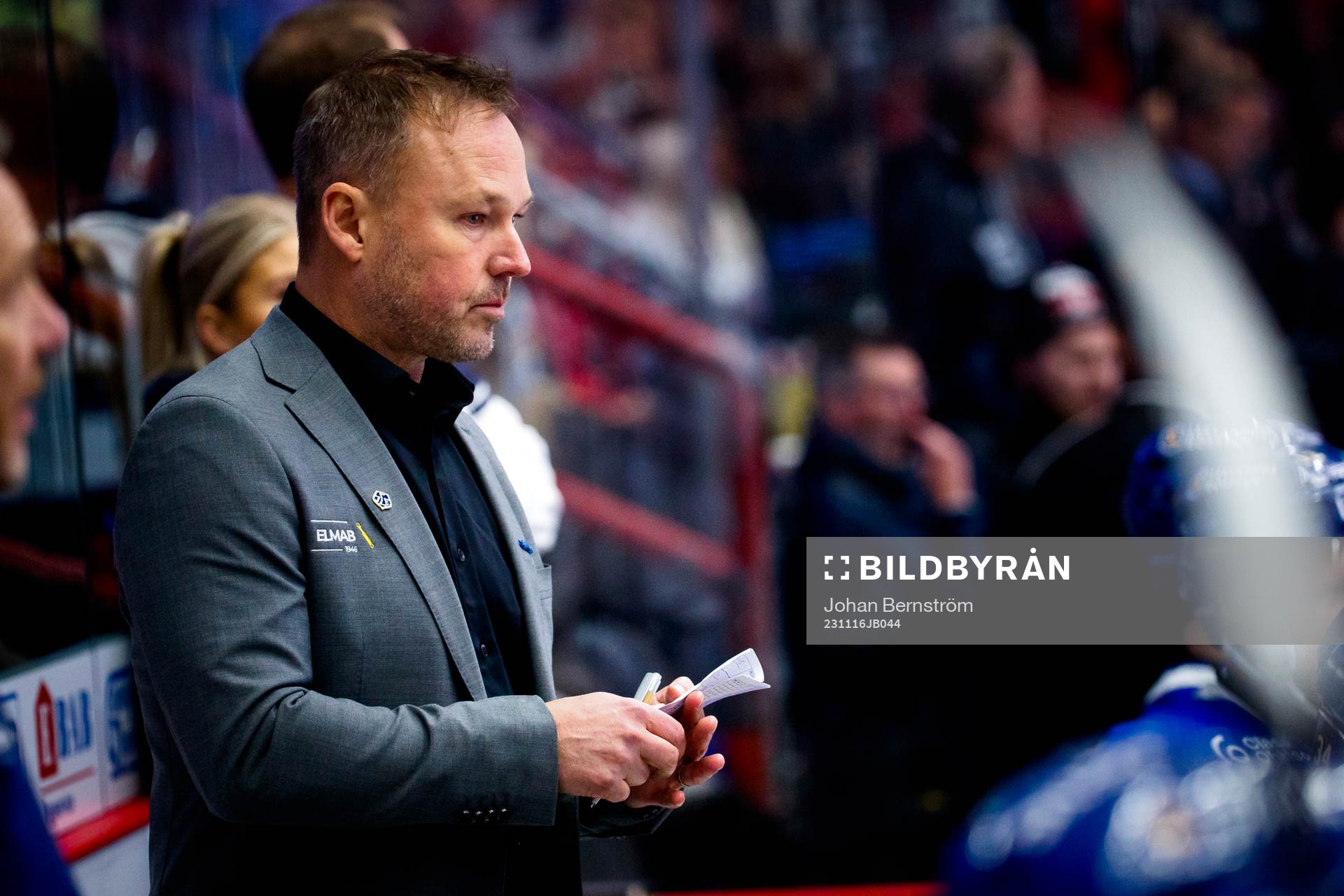 Leksands assisterande tränare Mikael Karlberg