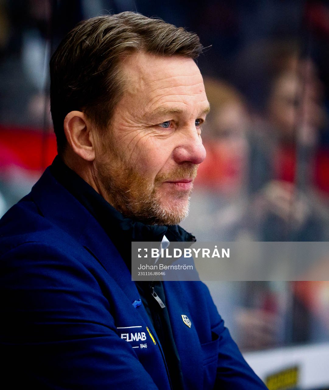 Leksands assisterande tränare Charles Berglund