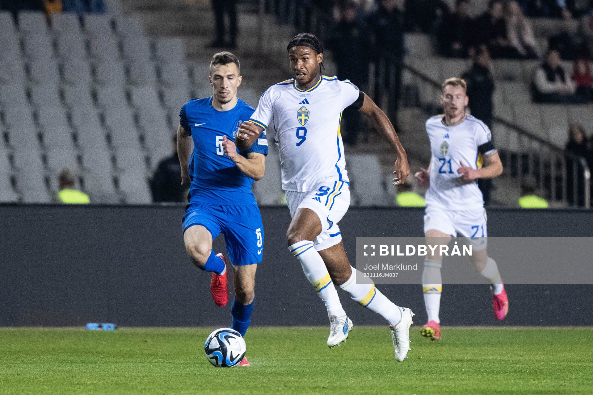 Anton Krivotsyuk of Azerbaijan and Jens Cajuste of Sweden