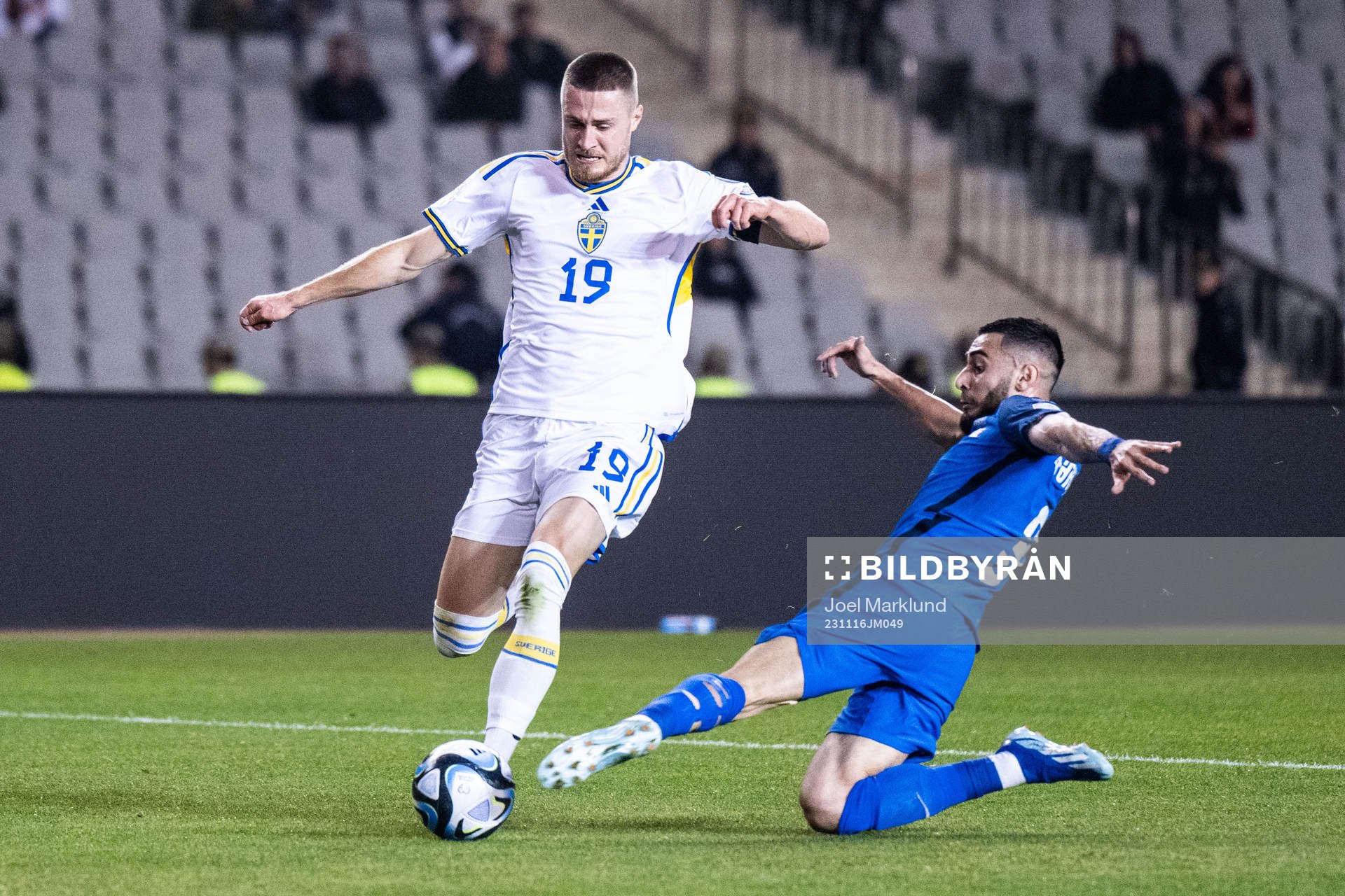 Mattias Svanberg of Sweden and Elvin Jafarguliyev of