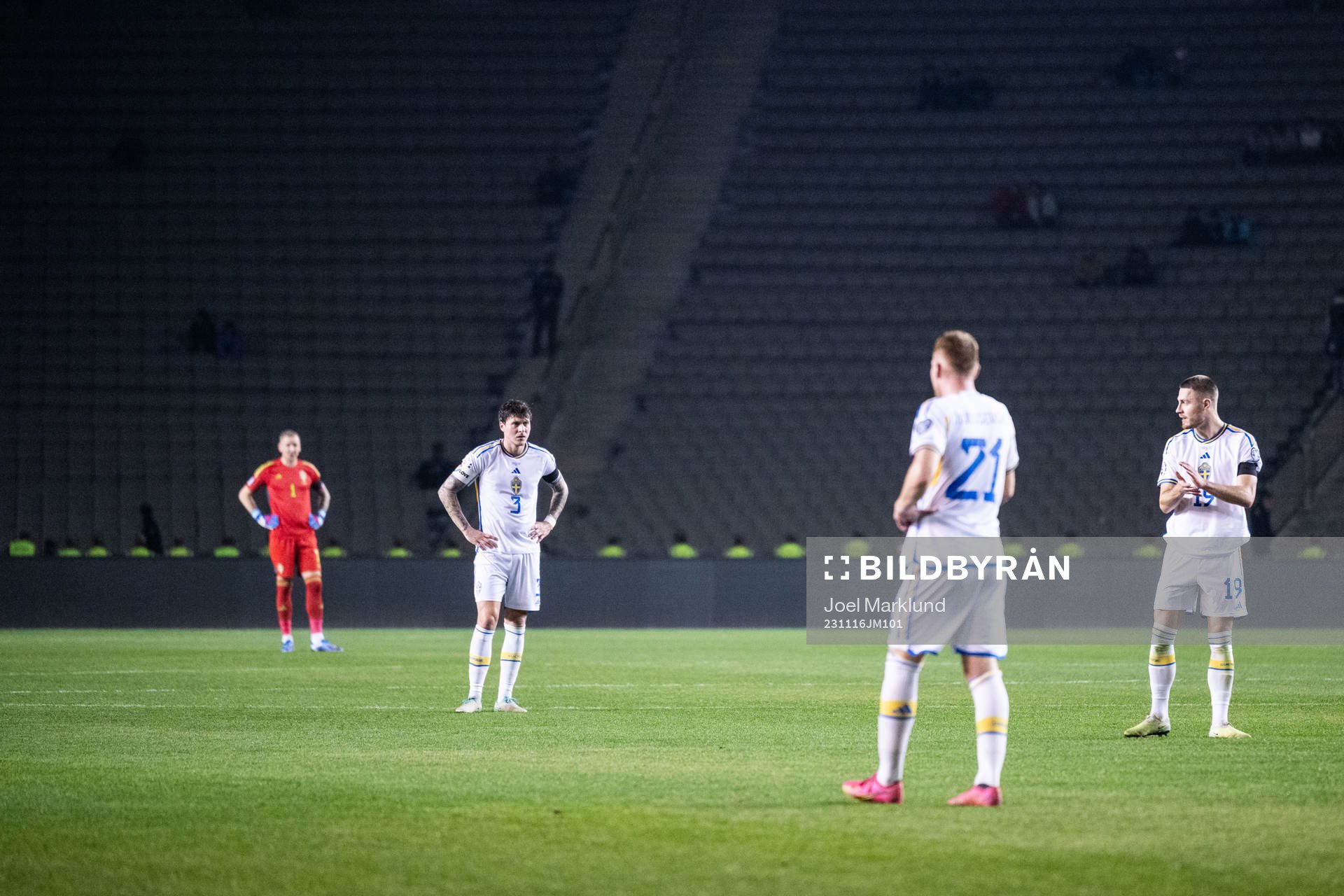 Victor Nilsson Lindelöf and Mattias Svanberg of Sweden