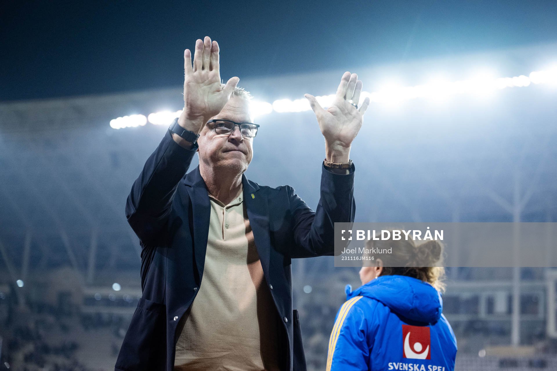 Head coach Janne Andersson of Sweden