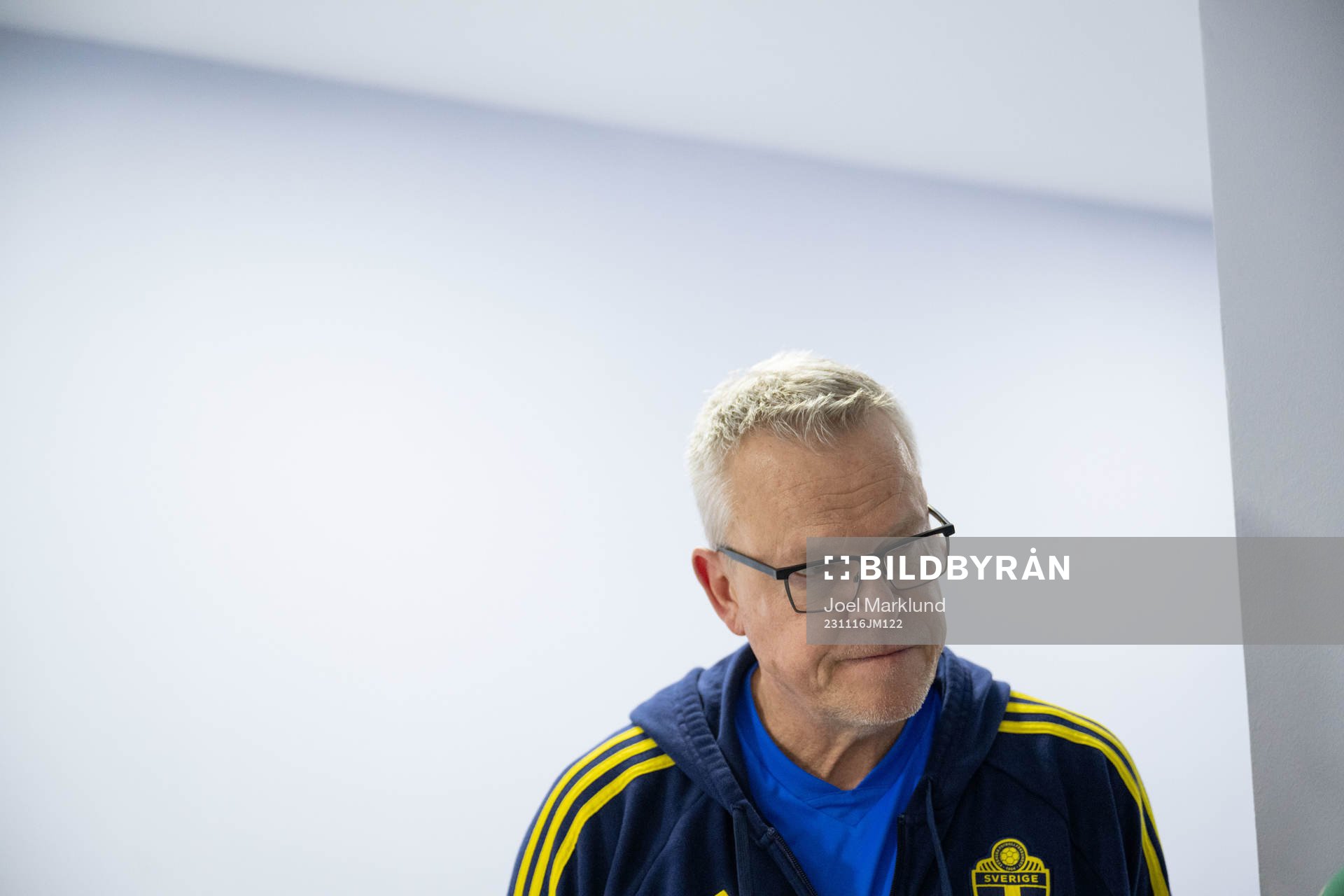 Head coach Janne Andersson of Sweden