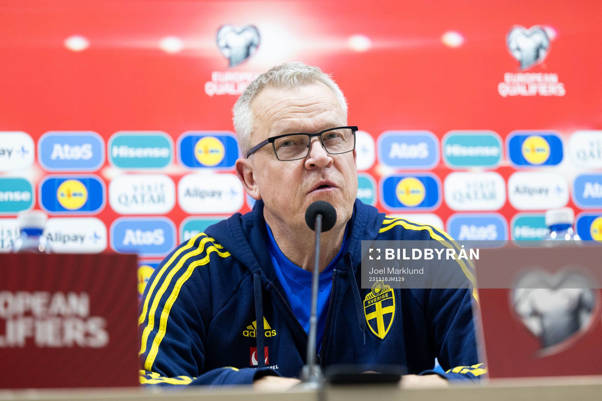 Head coach Janne Andersson of Sweden