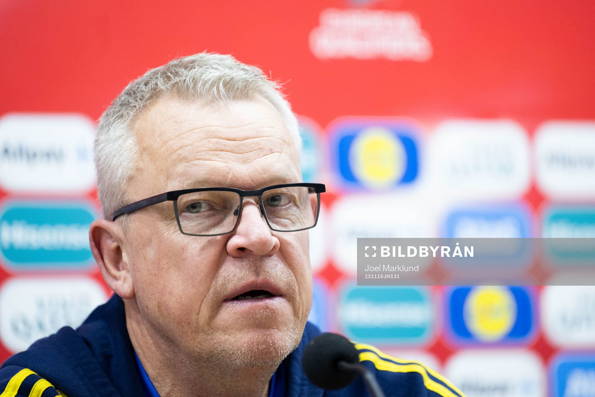 Head coach Janne Andersson of Sweden