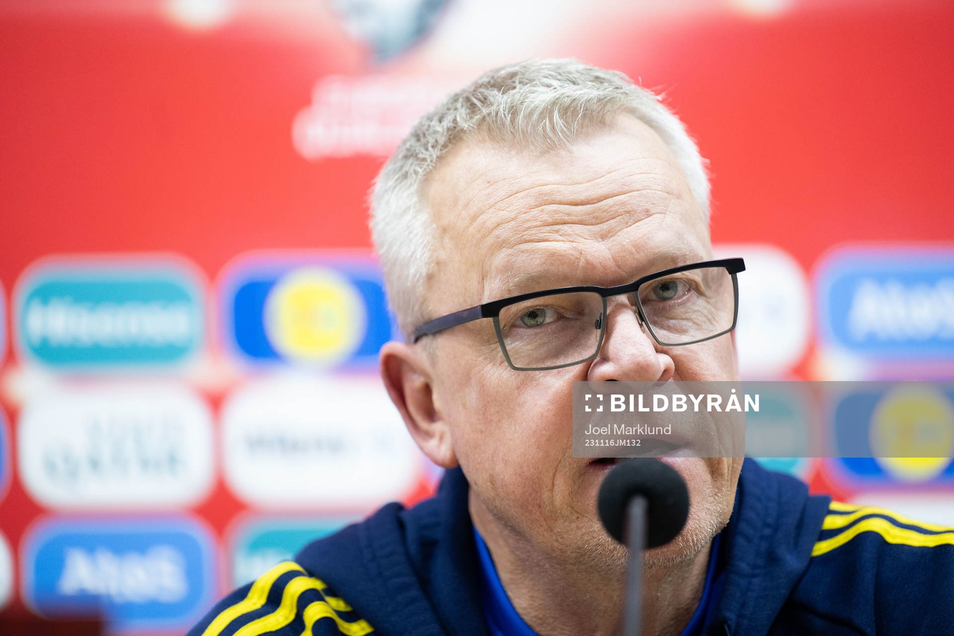 Head coach Janne Andersson of Sweden