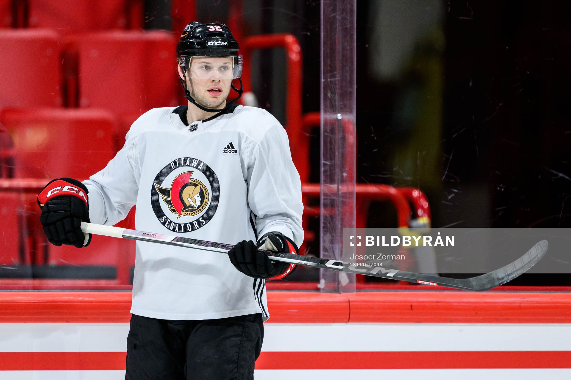 Jacob Larsson of Ottawa Senators