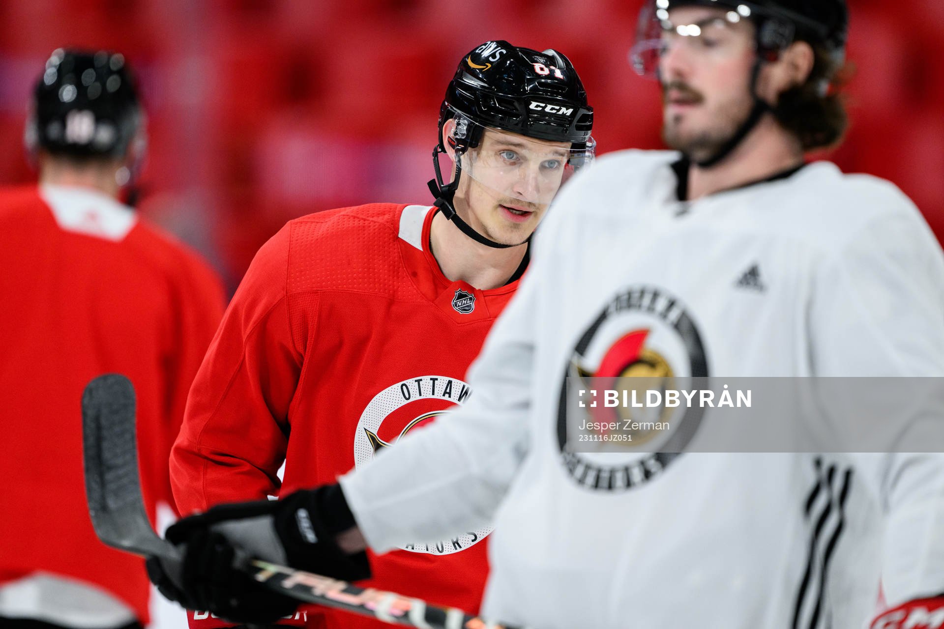 Dominik Kubalik of Ottawa Senators