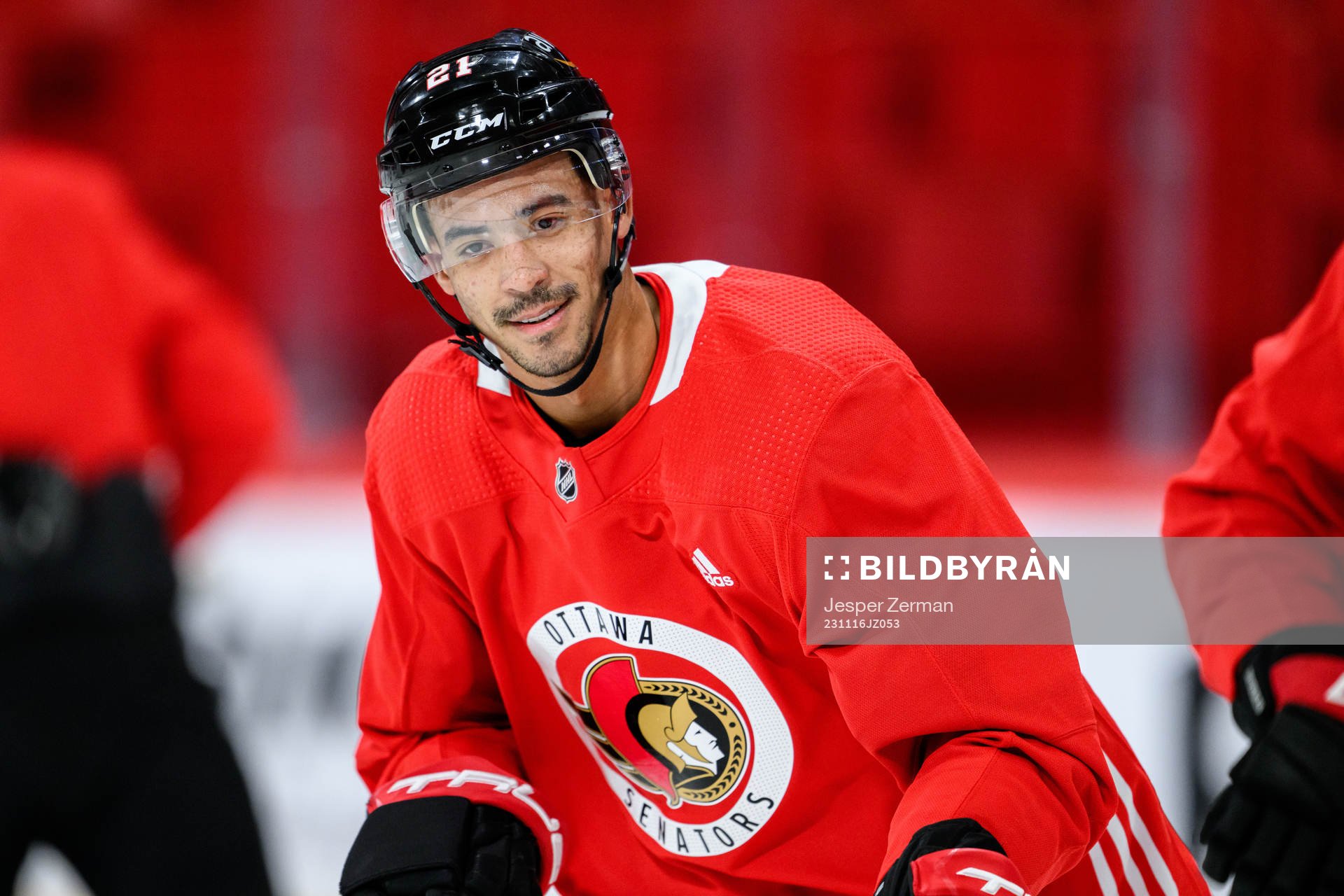 Mathieu Joseph of Ottawa Senators