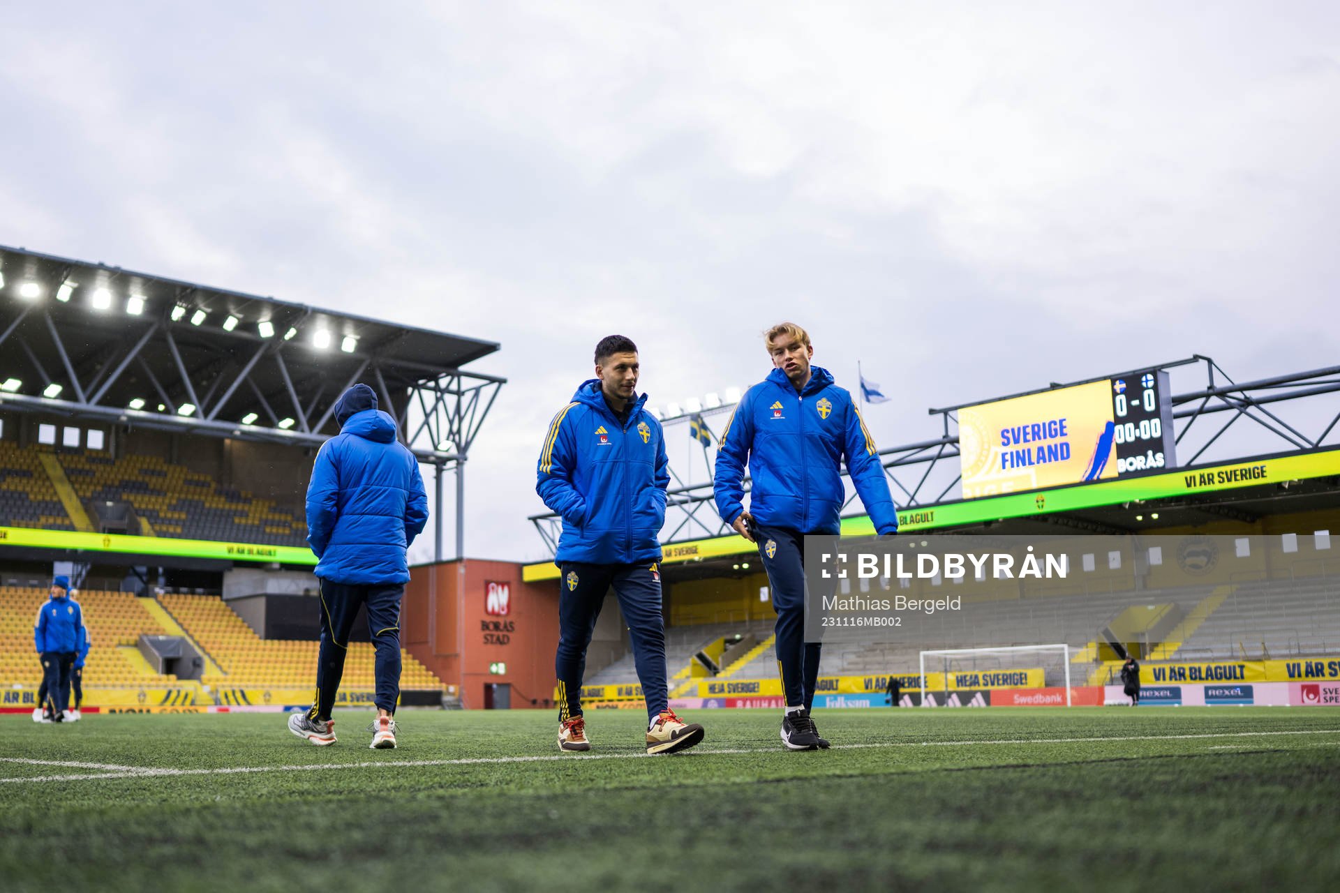 Roony Bardghji of Sweden of sverige Daniel Svensson of