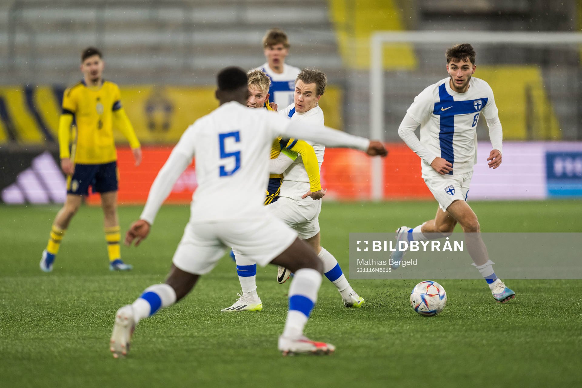 Melker Widell of Sweden and Adam Marhiev of Finland